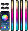 Soulpunk Voice-Activated RGB Sound Control Music Rhythm Light Bars with App Control 4-Pack Zevon